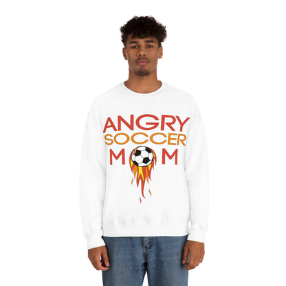 Angry soccer mom Crewneck Sweatshirt