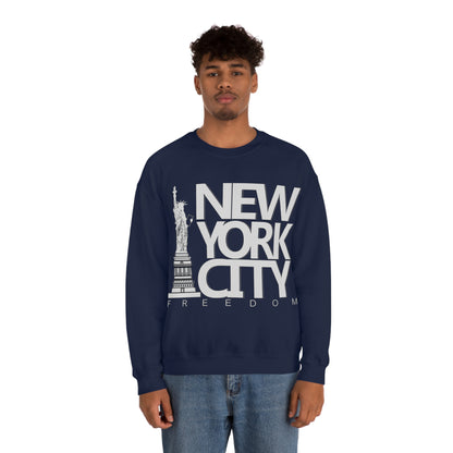 NYC Freedom Tee Crewneck Sweatshirt