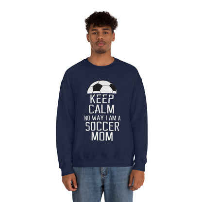 Keep calm soccer mom Crewneck Sweatshirt