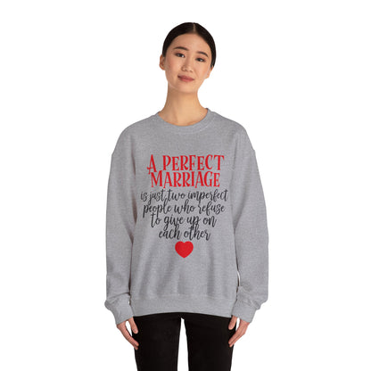 A-Perfect-Marriage Crewneck Sweatshirt