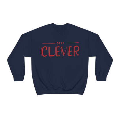 Stay Clever Crewneck Sweatshirt