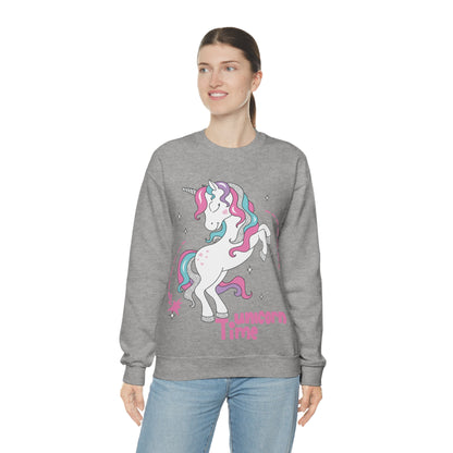 Unicorn time Crewneck Sweatshirt