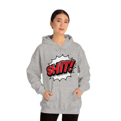 Shit! colorful graphic Hoodie