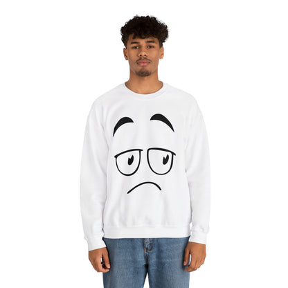 Sad face Crewneck Sweatshirt