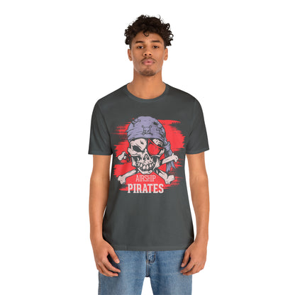 Airship Skull Pirate T-Shirt