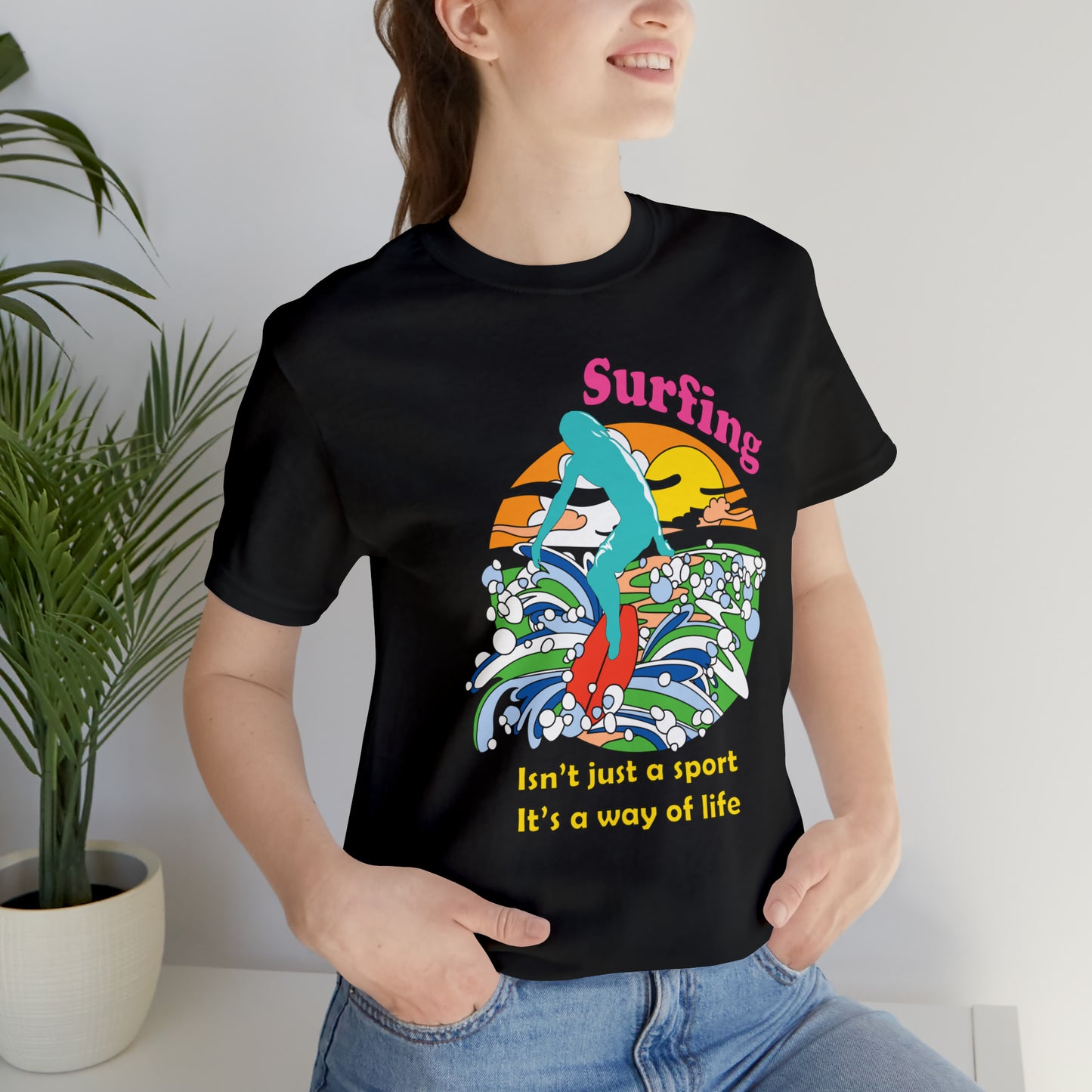 Surfing A Way of Life T-Shirt