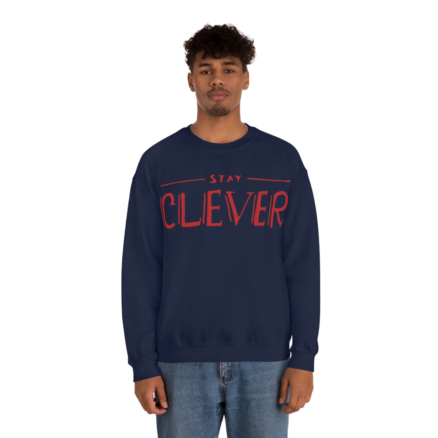 Stay Clever Crewneck Sweatshirt