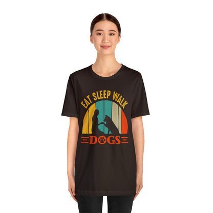 Eat sleep walk dogs vintage T-Shirt