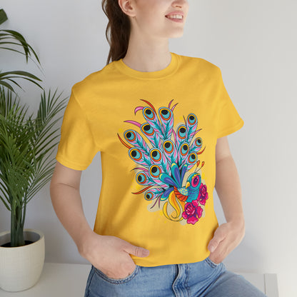 Colorful Peacock T-Shirt