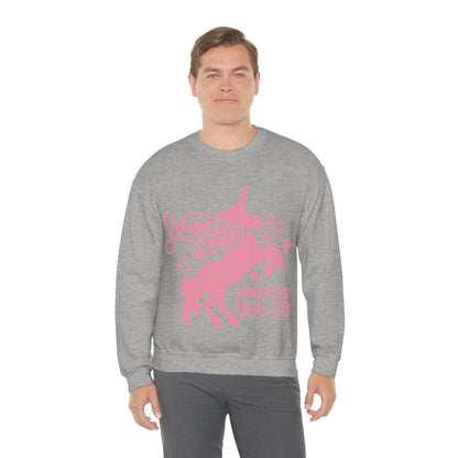 Sparkle unicorn Crewneck Sweatshirt