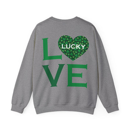 Lucky love St. Patrick's Crewneck Sweatshirt