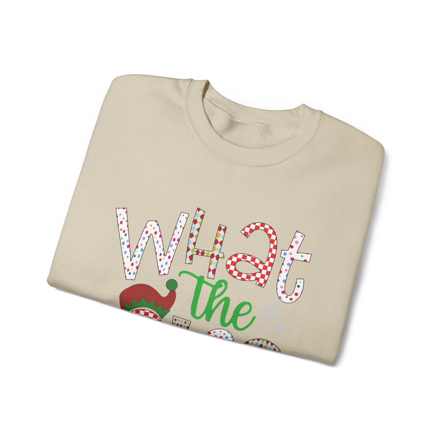 what the elf Christmas Crewneck Sweatshirt