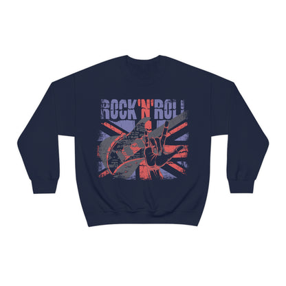 Rock -N- Roll Crewneck Sweatshirt