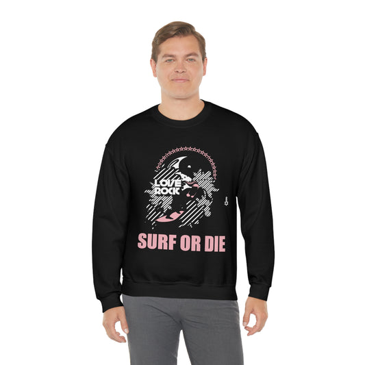 Surf or Die Crewneck Sweatshirt