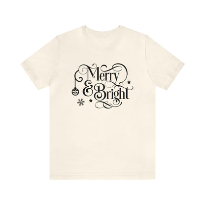 Merry and Bright Christmas T-Shirt