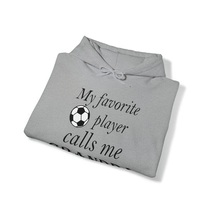 Grandpa Favorite Soccer Player Hoodie