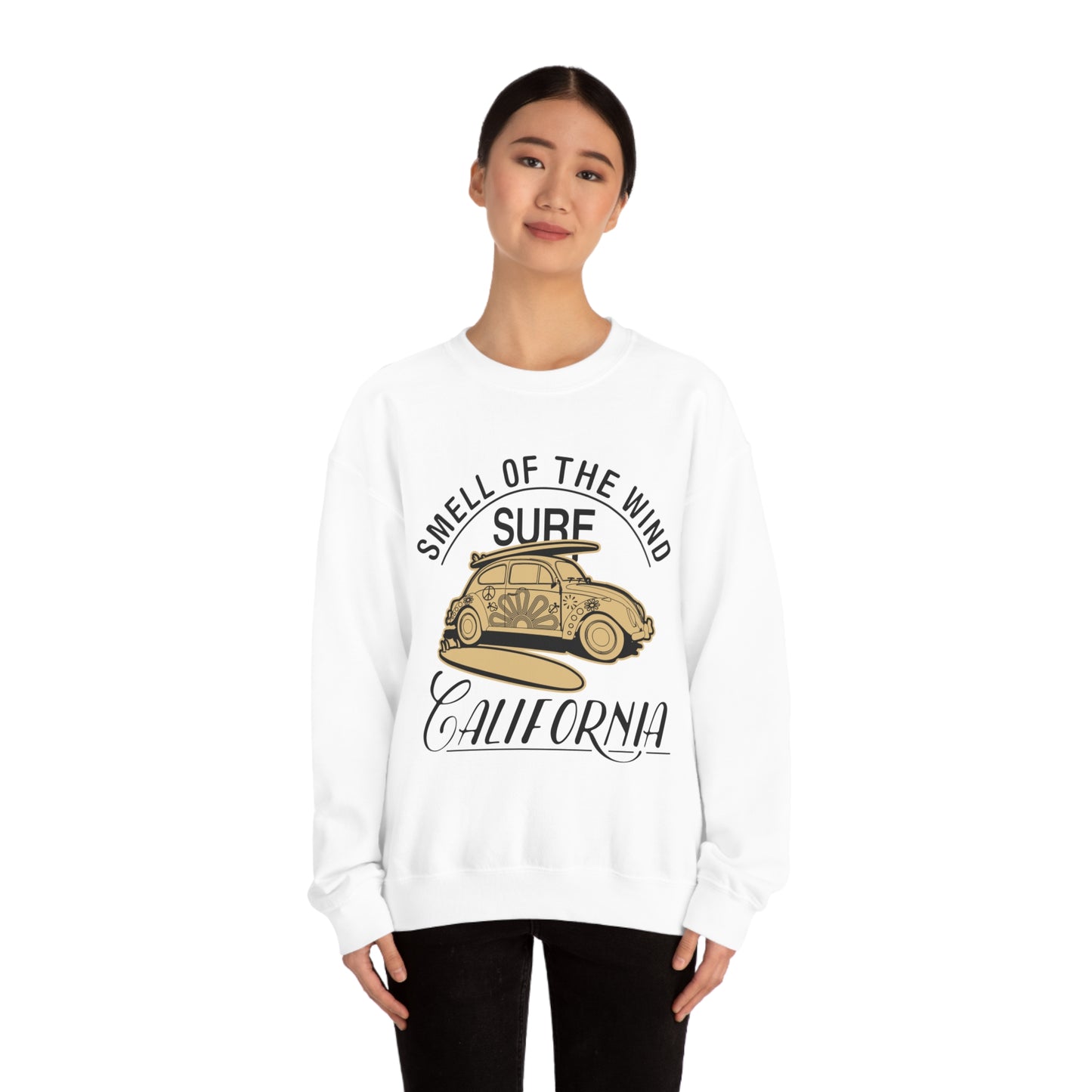 Smell of the wind Surf Crewneck Sweatshirt