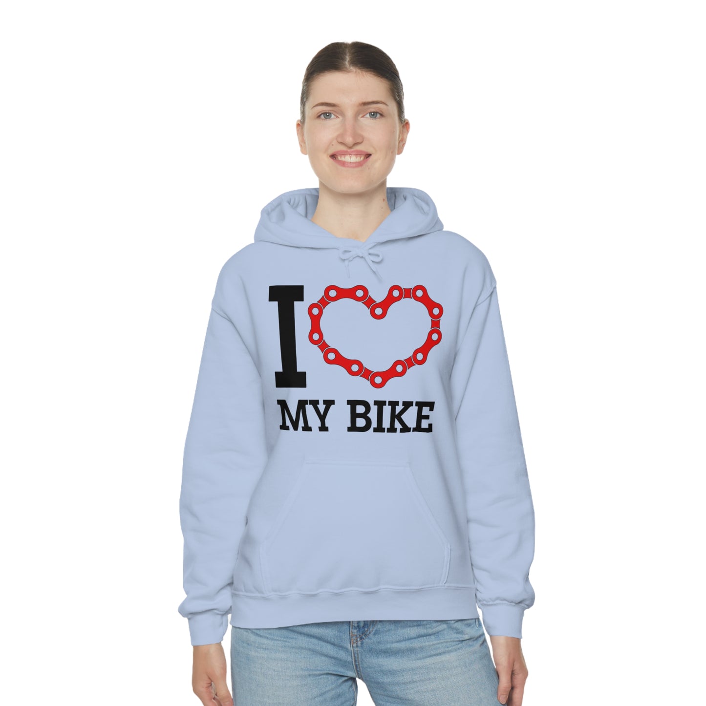 I love my bike Hoodie