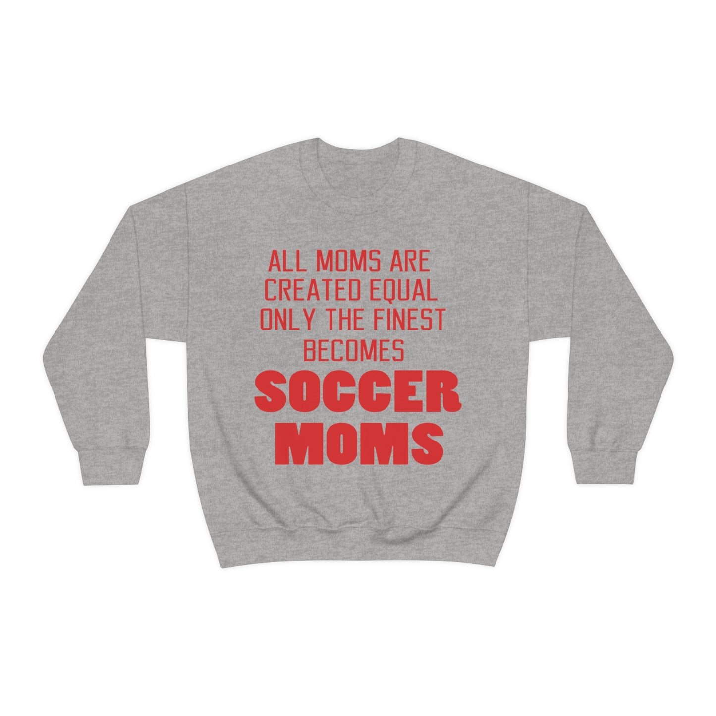 Finest soccer mom Crewneck Sweatshirt