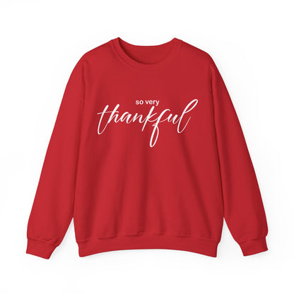 So very thankful Crewneck Sweatshirt