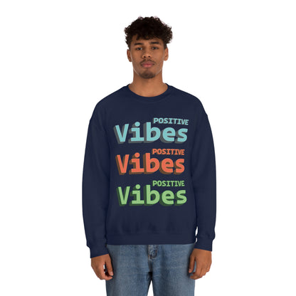 Positive Vibes Crewneck Sweatshirt