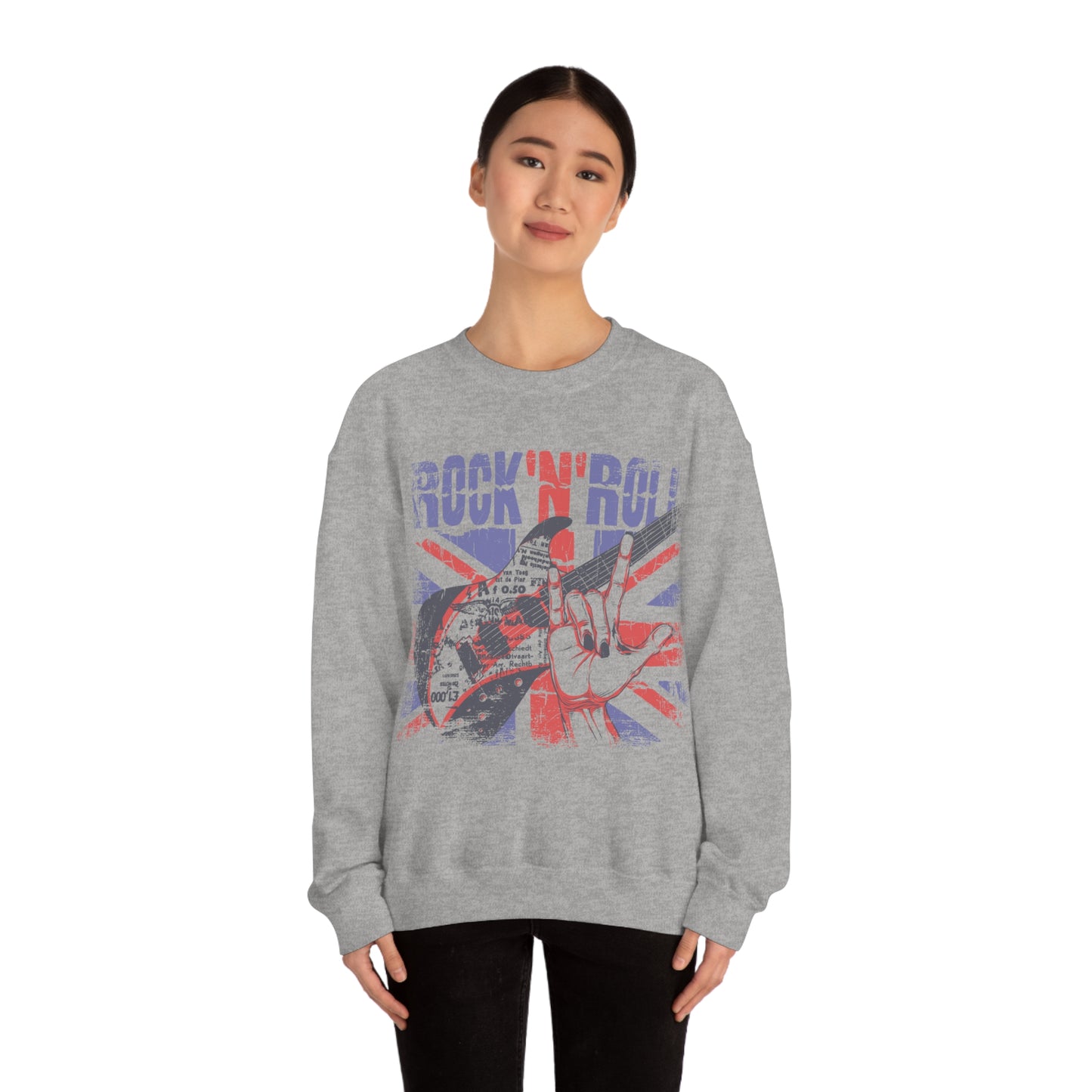 Rock -N- Roll Crewneck Sweatshirt