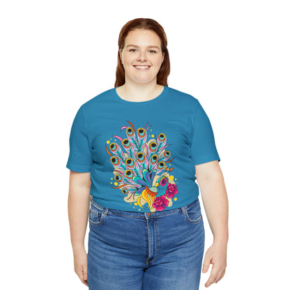 Colorful Peacock T-Shirt