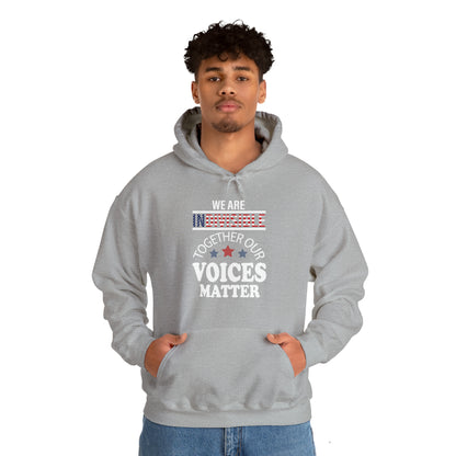 Together our voice matter Hoodie