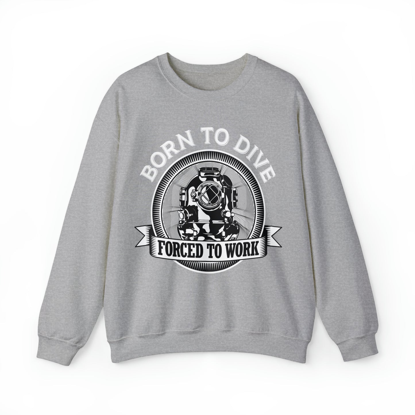 Born to dive Crewneck Sweatshirt