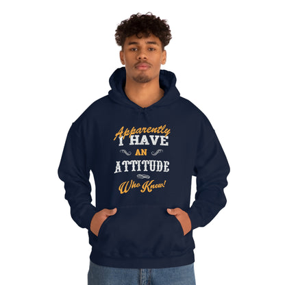 Apparently I Have an Attitude Who Knew! Hoodie