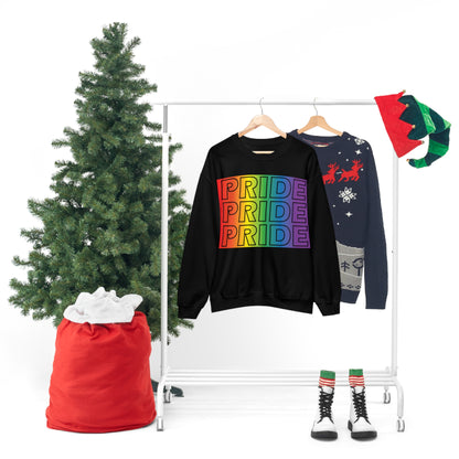 Pride Pride Pride Crewneck Sweatshirt