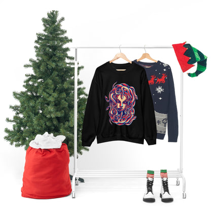 3D Medusa Crewneck Sweatshirt