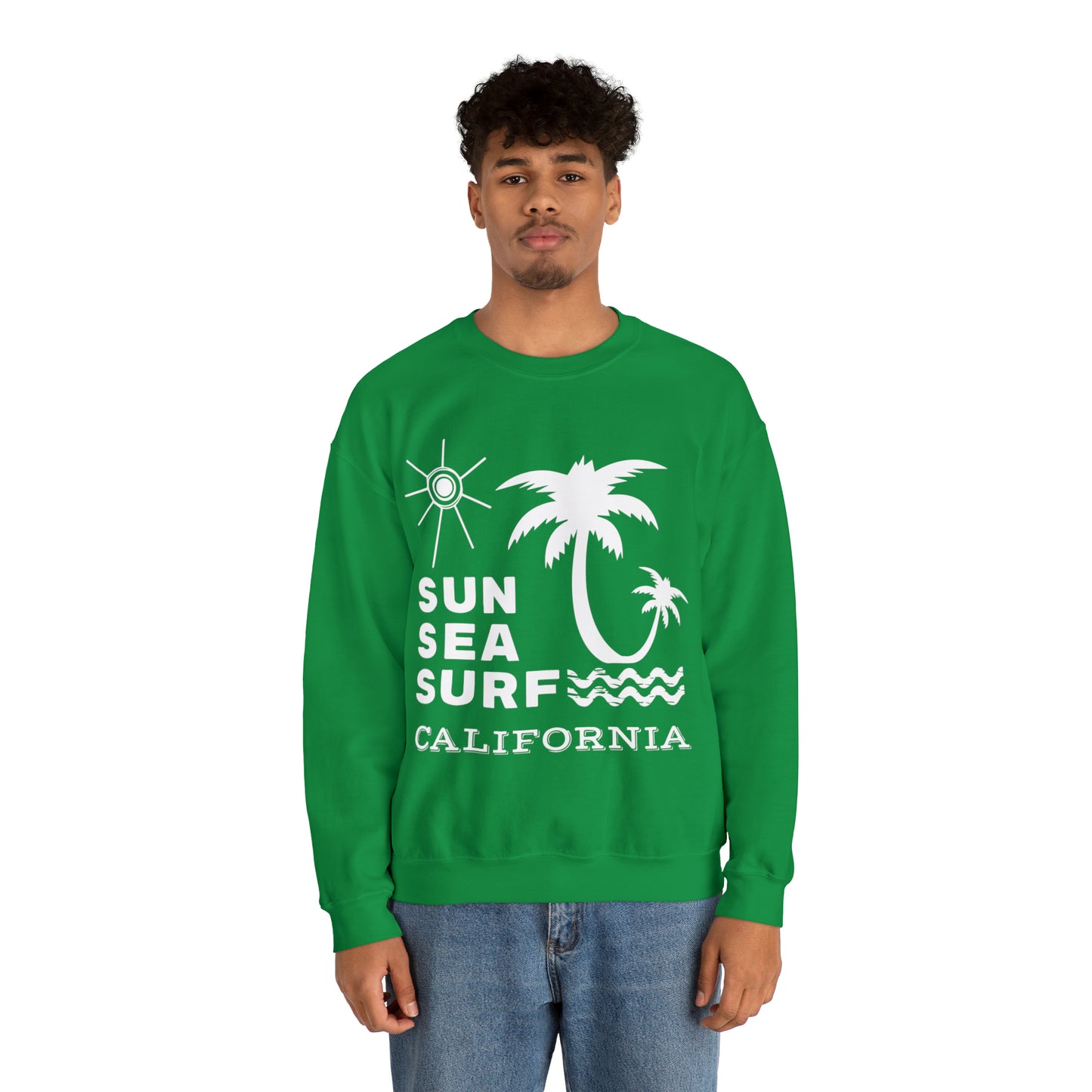 Sun_SEa_Surf Crewneck Sweatshirt