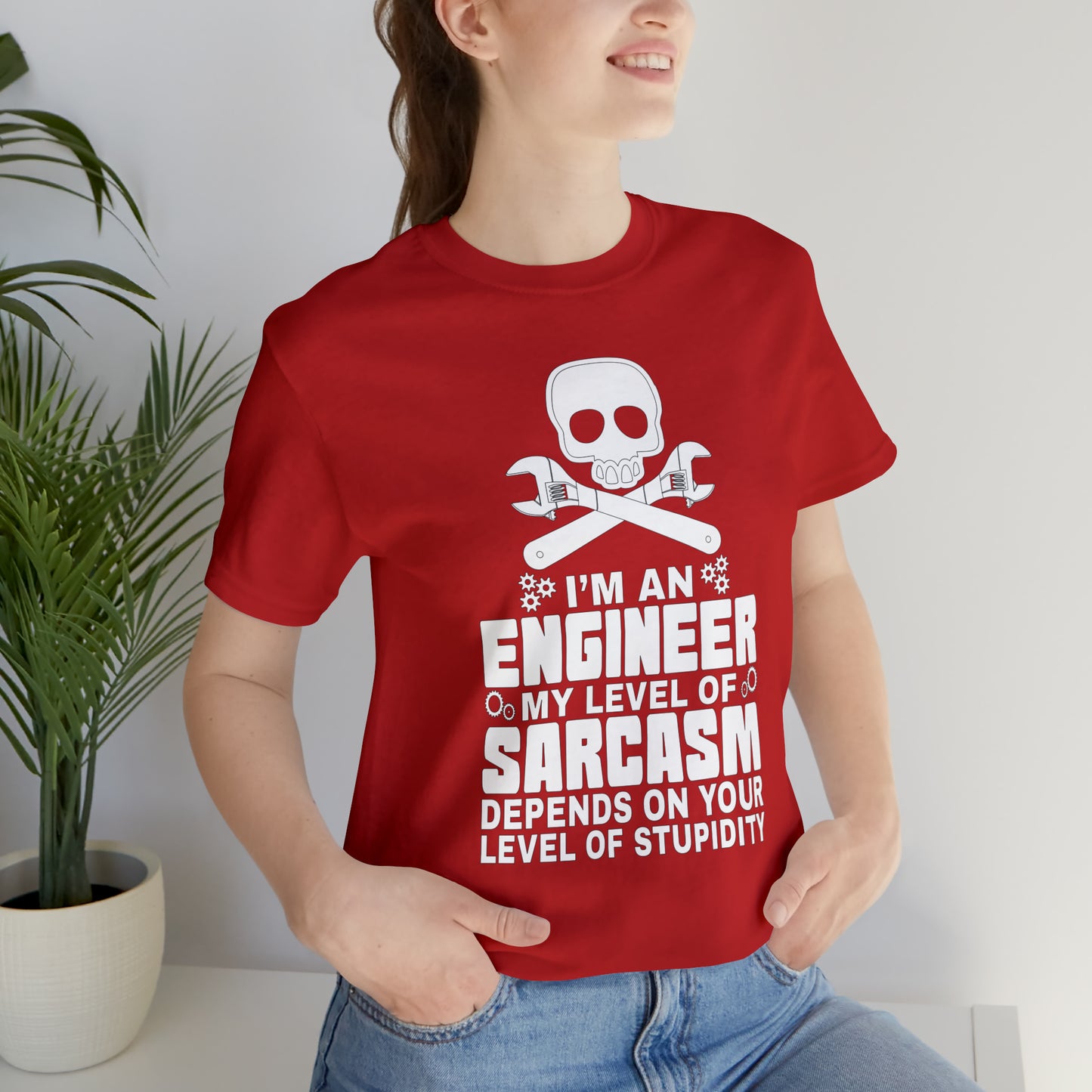 My level of sarcasm depends on you T-Shirt