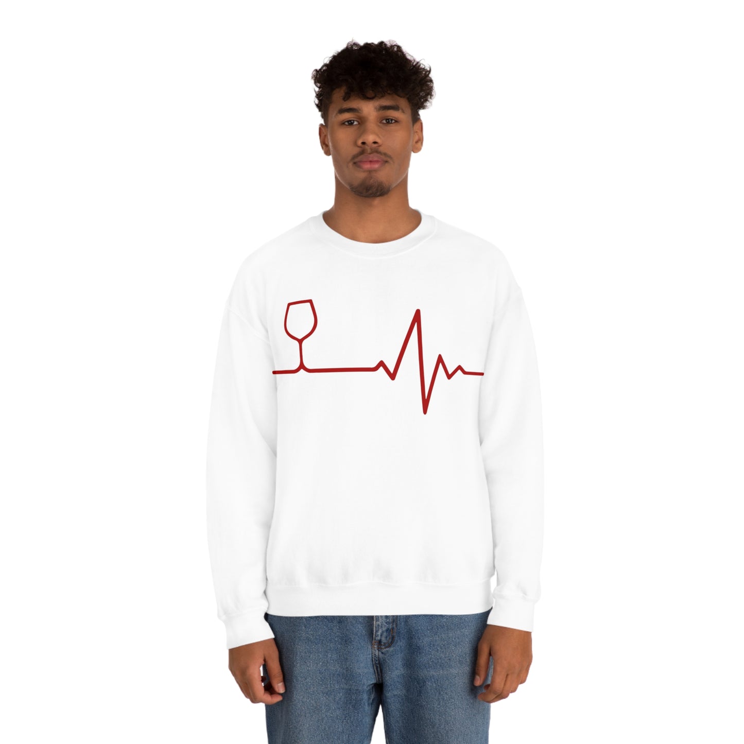 Red Wine Life Crewneck Sweatshirt