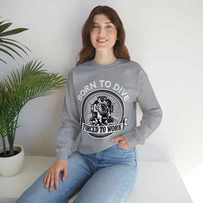 Born to dive Crewneck Sweatshirt