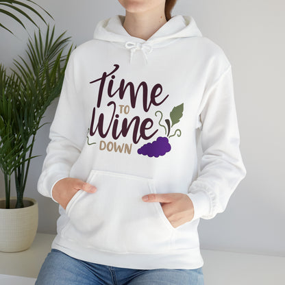 Time_to_wine_down Hoodie