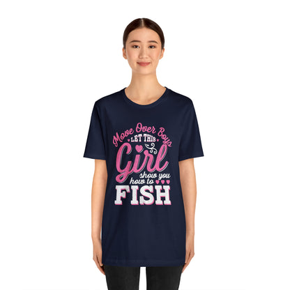 Girl Fishing T-Shirt