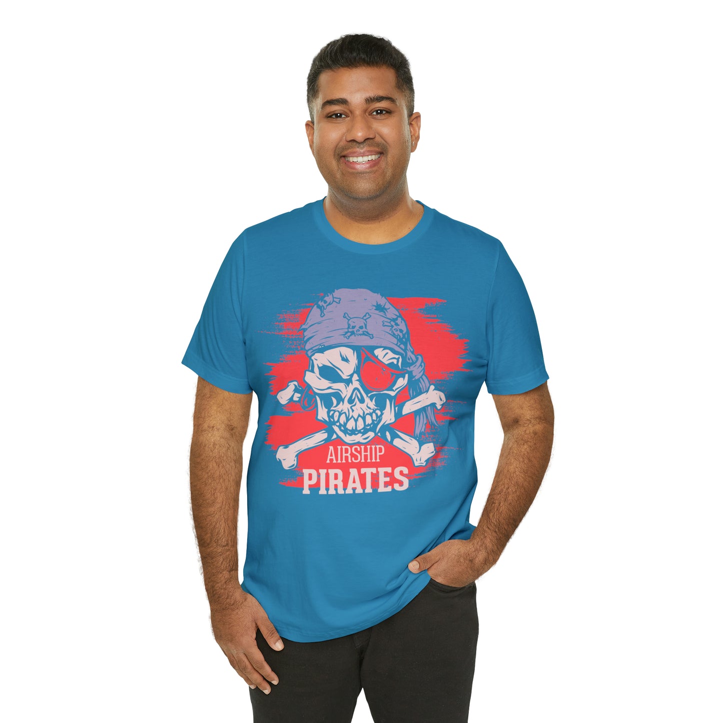 Airship Skull Pirate T-Shirt