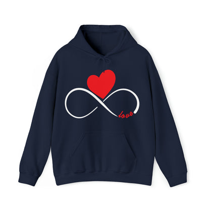 Love Infinity Heart Hoodie