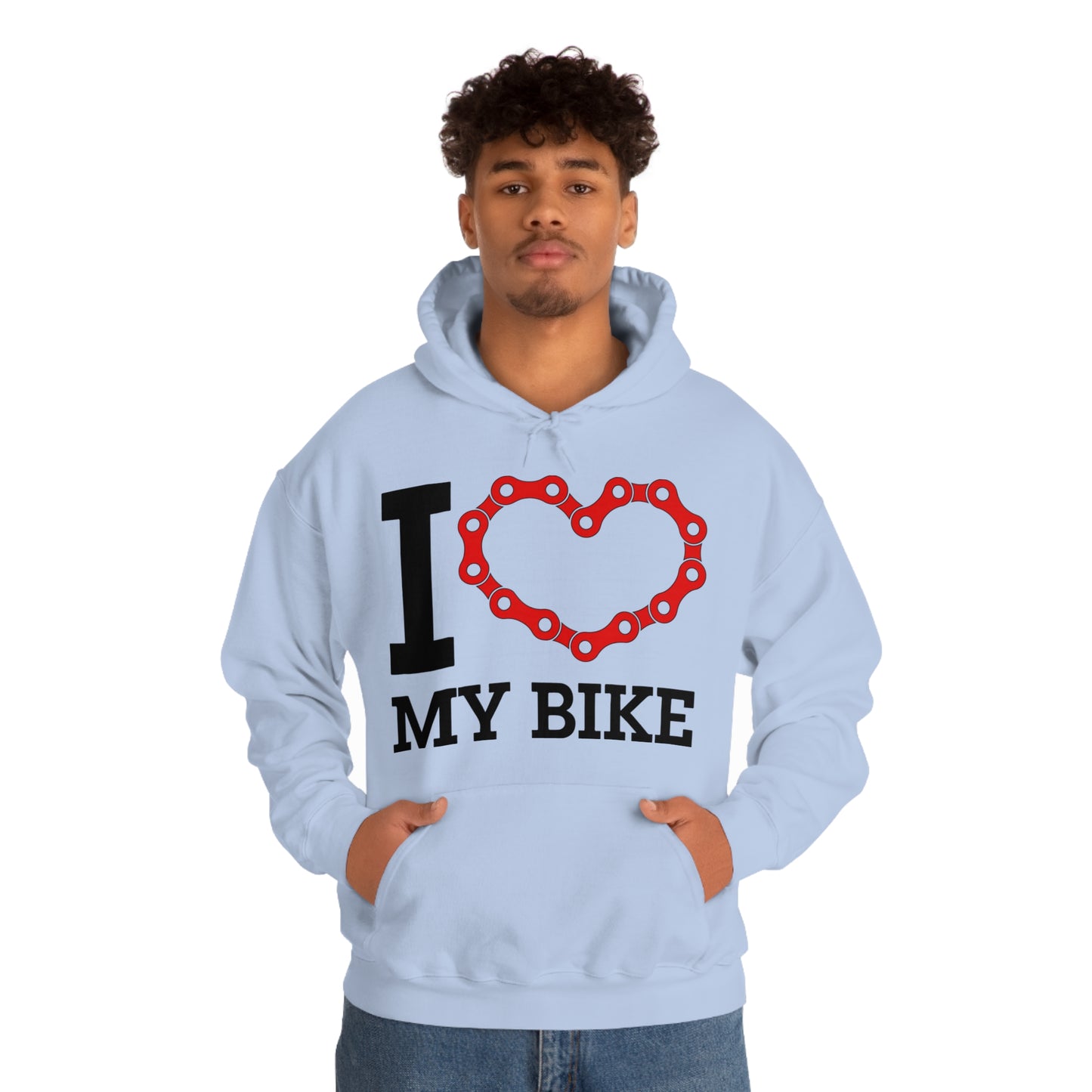 I love my bike Hoodie