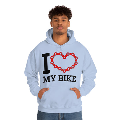 I love my bike Hoodie