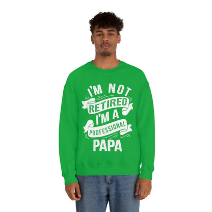 Professional Papa Crewneck Sweatshirt