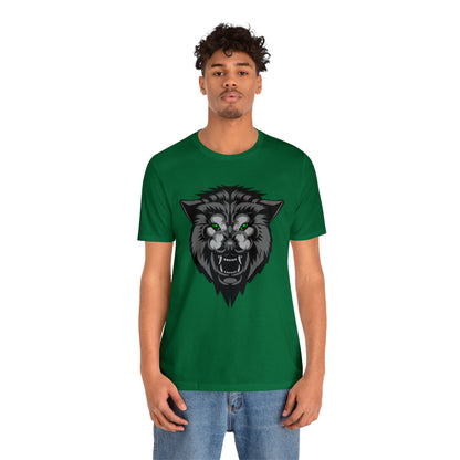 Green eyes wolf T-Shirt