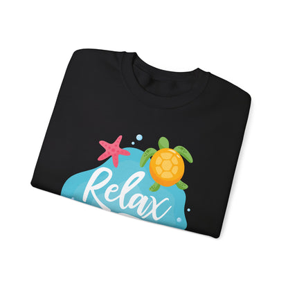 Relax and Enjoy the Beach Crewneck Sweatshirt