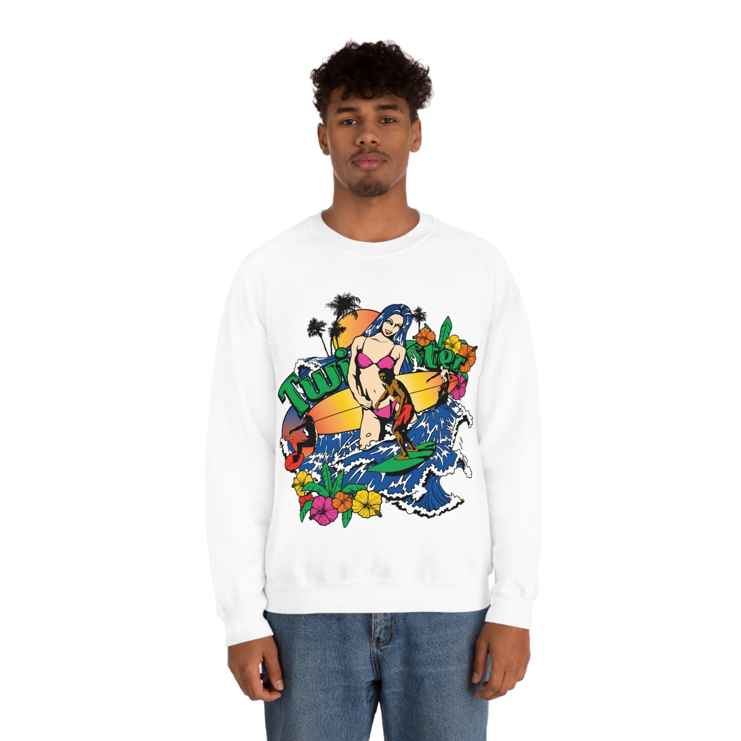 Twister Paradise Crewneck Sweatshirt