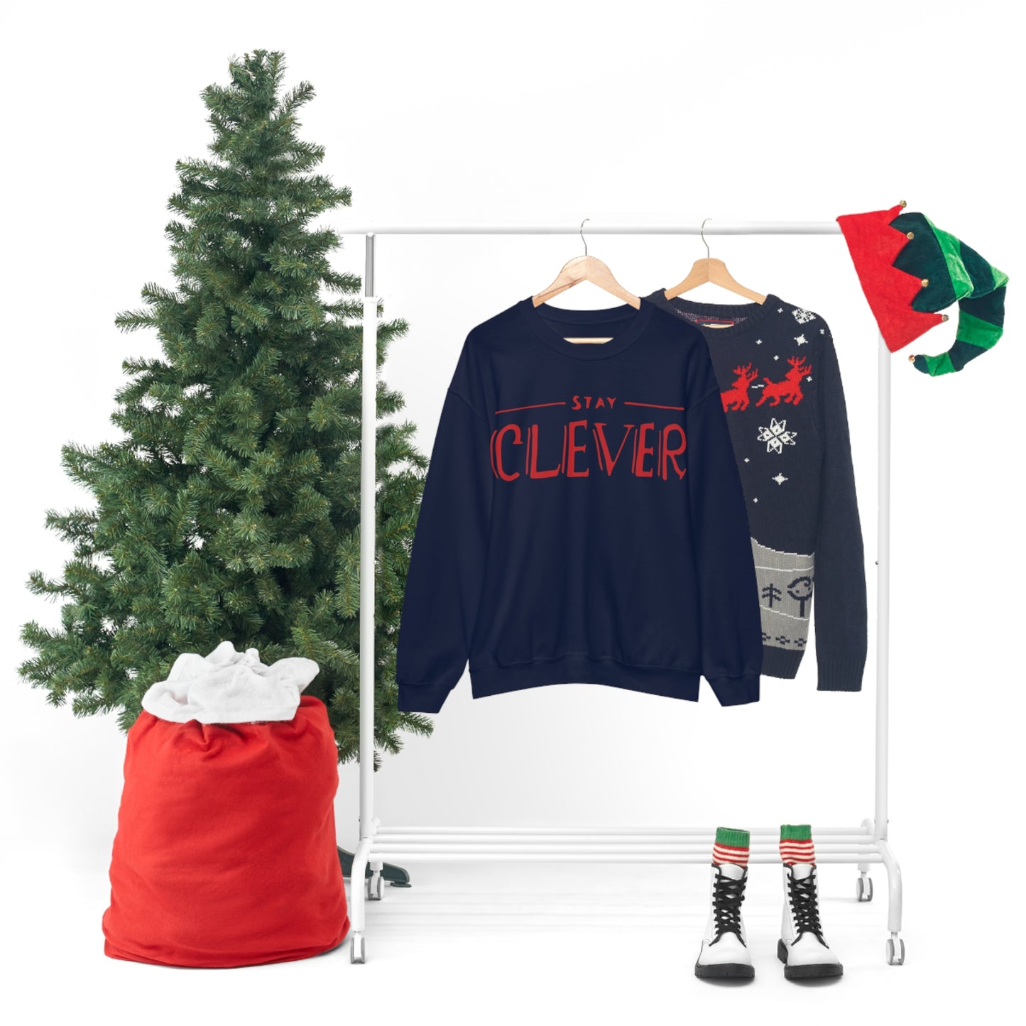 Stay Clever Crewneck Sweatshirt