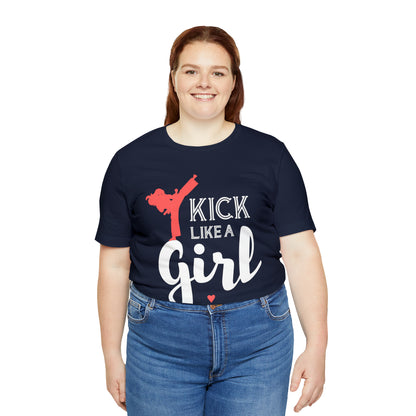 Kick Like A Girl T-Shirt