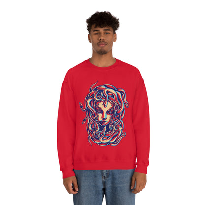 3D Medusa Crewneck Sweatshirt