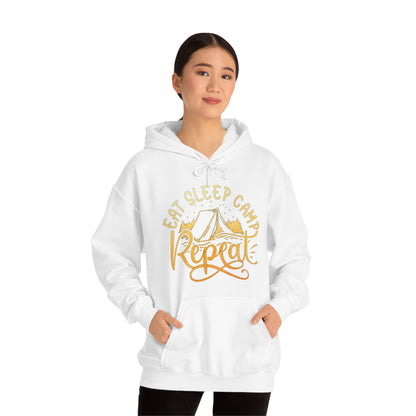 Eat Sleep Camp Repeat Hoodie